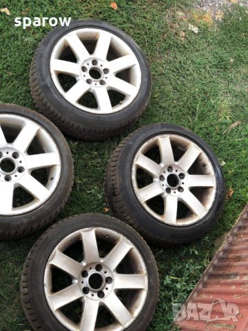 4 бр. Джанти с нови зимни гуми BMW 17", снимка 3 - Гуми и джанти - 34064825