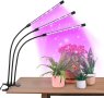 Комплект от 3 БРОЯ UV лампа за отглеждане на растения с 3 гъвкави крака – 3х40W, снимка 8