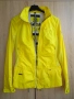 Дамско Sportalm ярко жълто леко вело яке с цип, размер 38 - M, снимка 3
