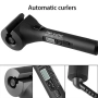 Високотехнологична керамична преса за къдрене на коса с LED дисплей - черна!, снимка 11