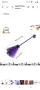 GLAITC Halloween Witch Broom, LED осветена Witch Broom, Хелоуин Witch Broomstick Witch Broomstick

, снимка 3