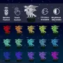 Холограмна 3D LED лампа Дракон-дистанционно управление 16 цвята+други режими на управление, снимка 11