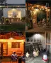 Нова Соларна лампа за навес, външна, вътрешна, водоустойчива , снимка 5