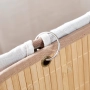 Кош за пране, бамбук, 72L SONGMICS, снимка 7