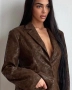 Дамско кафяво сако Jaded London, снимка 1