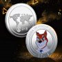 Шиба Ину монета / Shiba Inu: The Dogecoin Killer coin ( SHIB ) - Silver, снимка 2