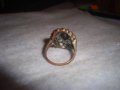 СТАР МЕДЕН КРИСТАЛЕН РЕТРО АРТ ПРЪСТЕН 16616, снимка 8