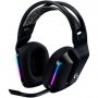 Слушалки Безжични Logitech G733 981-000864 Черни, Lightspeed Wireless Gaming Headset, снимка 1 - Слушалки за компютър - 31073300