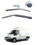 Ветробрани Черни Външни за Форд  Ford Transit 1997 - 2002 Предни Комплект 2 броя