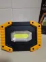 Чисто нова преносим акумулаторен COB LED прожектор (работна лампа) с дръжка и USB зареждане , снимка 2