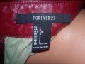 Forever-L-Кожена къса пола в бордо, снимка 5