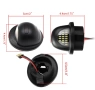 LED светлини за регистрационен номер Ford (SMD + червени габарити), снимка 4