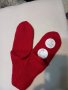 ръчно плетени детски чорапи от мека вълна, снимка 1 - Чорапи - 39317247