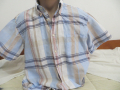 Мъжка риза с къс ръкав от лен McNeal, снимка 1