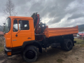 Man 17.232 4x4 самосвал с кран , снимка 6