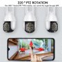 Водоустойчива Wi-Fi  IP smart камера CP11-68 FULL HD 1080p въртяща се на 320°, снимка 6