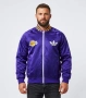 Adidas NBA LA Lakers Satin Bomber - Оригинално мъжко яке размер M, снимка 1