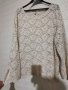 ЕЛЕГАНТНА БЛУЗА ЦВЯТ СЛОНОВА КОСТ 2XL-3XL, снимка 3