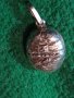 СРЕБЪРЕН АРТ ПЕНДАНТ МЕДАЛЬОН СРЕБРО 925 във ФОРМАТА на КАФЕЕНО ЗЪРНО ХУДОЖЕСТВЕНА ИЗРАБОТКА 28462, снимка 2