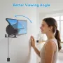 Алуминиева стенна стойка с регулируем наклон и въртене за Amazon Echo Show 8/11 (управление на, снимка 7