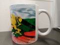 Бяла порцеланова чаша на България / Bulgaria, снимка 2