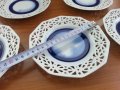 Ретро порцеланови десертни чинии чинийки рязан порцелан, снимка 2