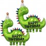 Нови 2 броя балон голям динозавър Честит рожден ден Украса Парти Декор