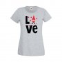 Дамска тениска Свети Валентин Love Gnome, снимка 2