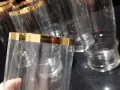 Ретро стъклени чаши чаши, снимка 7
