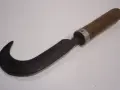 Стар  кован инструмент - косер, снимка 7