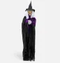 Halloween декоративна вещица със звук и LED очи 150cm, снимка 1