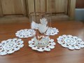 Плетени подложки за чаши ръчна изработка , снимка 9