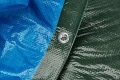 CAO Outdoor Полиетиленов брезент 80 г/м² с подсилени ъгли и метални капси 4 x 3 м, снимка 2