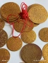 Лот 35 броя месингови пендара монети за НАКИТ,НОСИЯ, ЗАБРАДКА КОЛЕКЦИЯ 40266, снимка 9
