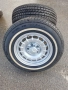 Mercedes W123 original алуминиеви джанти с гуми 205/70 R14 от германия, снимка 3