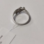 Златен пръстен 1.92гр.(бяло злато), снимка 4