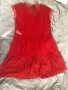 Marccain Червена дантелена плажна рокля, снимка 5