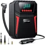 Нов Цифров компресор за гуми – 150 PSI, авто изключване, LED светлина, снимка 1