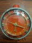 Будилник механичен, профилактиран, работи точно Янтар СССР, снимка 1