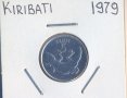 Кирибати 5 цента 1979 година , снимка 1 - Нумизматика и бонистика - 38004814