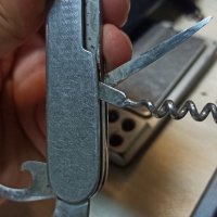 Полско, туристическо метално ножче , за ремонт на който му се занимава , снимка 5 - Ножове - 37180732
