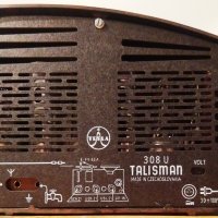 Тesla Talisman 308U старо лампово радио, снимка 5 - Антикварни и старинни предмети - 32174872