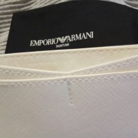 Нов кожен Emporio Armani Parfum Cardholder, снимка 5 - Портфейли, портмонета - 31154631