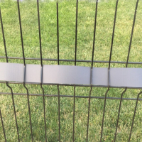 Оградна лента Bradas 4.75cm x 35m – сива, снимка 4 - Огради и мрежи - 44554723