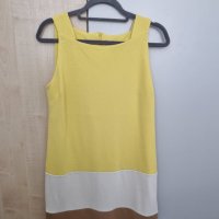 Дамска жълта рокля , снимка 1 - Рокли - 42054071