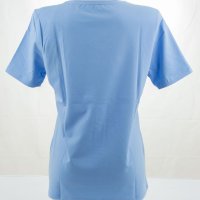 Дамска блуза от памук в светлосиньо Denim Culture - L, снимка 2 - Блузи с дълъг ръкав и пуловери - 42822570