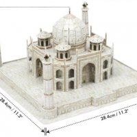 3D пъзел: The Taj Mahal (Тадж Махал) - 3Д пъзели, снимка 3 - Игри и пъзели - 39367436