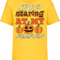 Детска тениска Stop Staring At My Pumpkin 3,Halloween,Хелоуин,Празник,Забавление,Изненада,Обичаи,, снимка 8 - Детски тениски и потници - 38155452