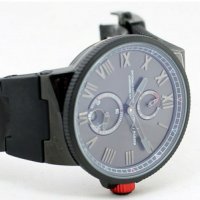  Мъжки луксозен часовник Ulysse Nardin Marine Chronometer Series “Blaktop”, снимка 3 - Мъжки - 32174543