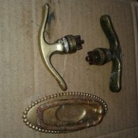 стари месингови дръжки, снимка 1 - Други ценни предмети - 42877581